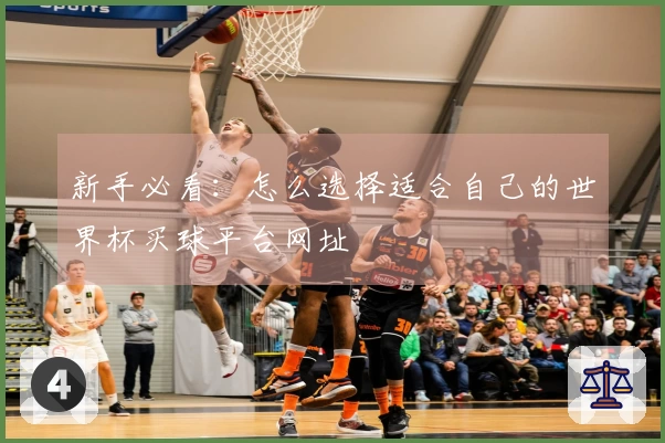 新手必看：怎么选择适合自己的世界杯买球平台网址