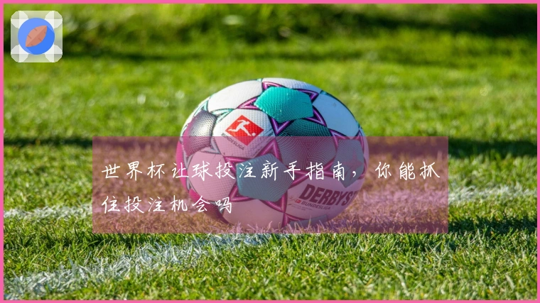 世界杯让球投注新手指南,你能抓住投注机会吗